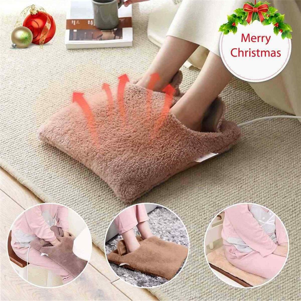 Hand Warmer Грелка Для Рук Handwarmer Electric Heated Warm Cosy Foot & Hand Warmer Heating Slippers Sofa Pillow Heater #T3G