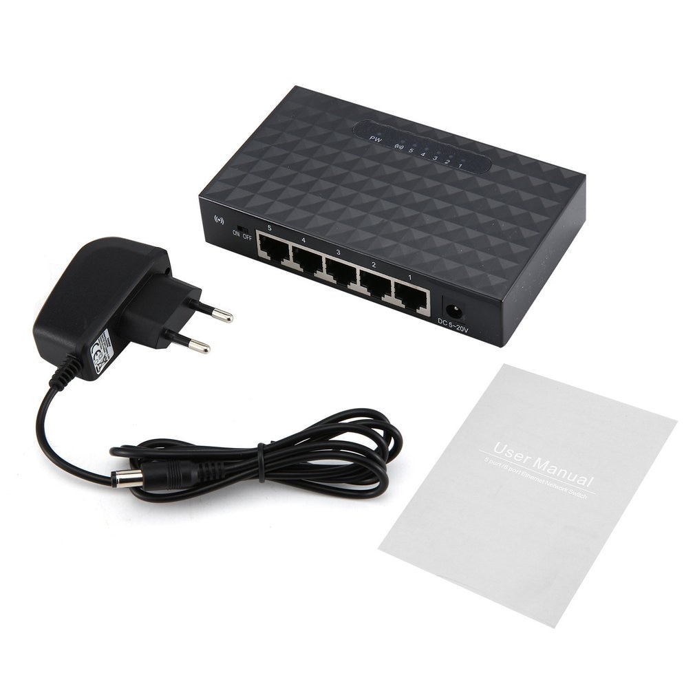 Mini 5/8/8+2/16 Port 10/100/Gigabit Switch SPOE Fast Power Over Ethernet Switch SPOE Network Vlan Smart Switch