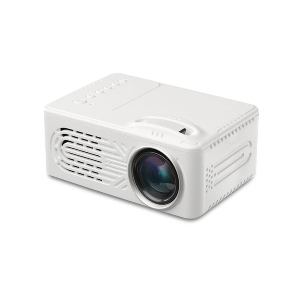 Mais novo 814 casa mini projetor de entretenimento em casa portátil mini projetor compacto saída ar 1080p cinema em casa