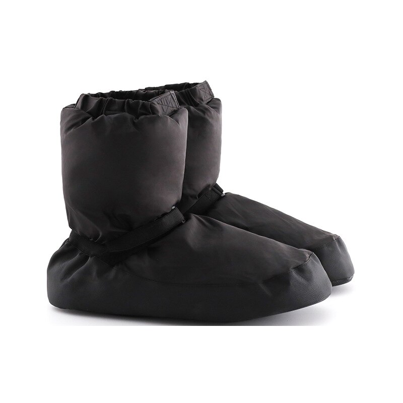 Winter Ballet Dansen Schoenen Volwassenen Zwart Paars Katoen Warm-Up Oefeningen Warmer Ballerina Warm-Up Boot Meisjes Ballet schoenen: Black / S(36-38)