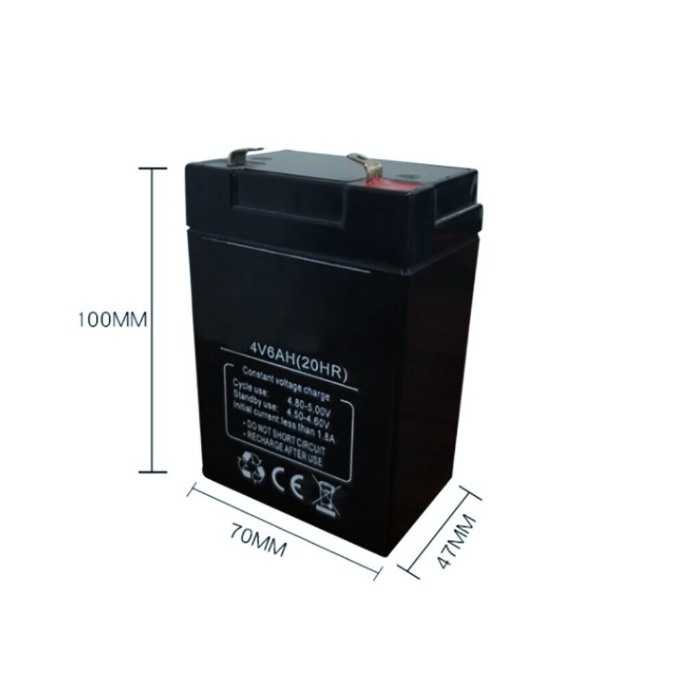 4V6AH Storage Battery 4AH 5AH 6Ah lead-acid Rechargeable Accumulator For LED Emergency Light Children Toy Car Electronic Scale