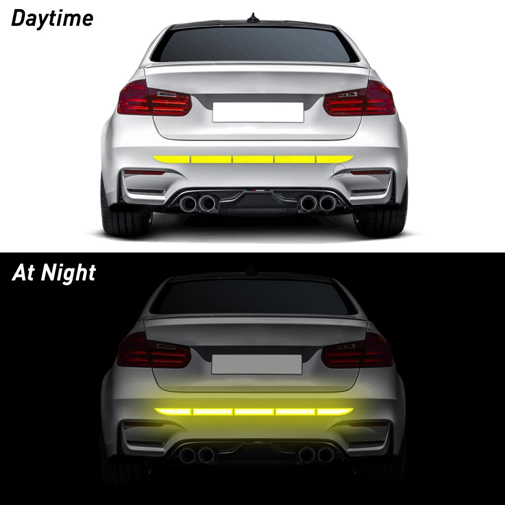For Renault Megane 3 4 Car Bumper Reflective Tape Strip Stickers High Reflective Tape Auto Exterior Accessories for Renault Arka