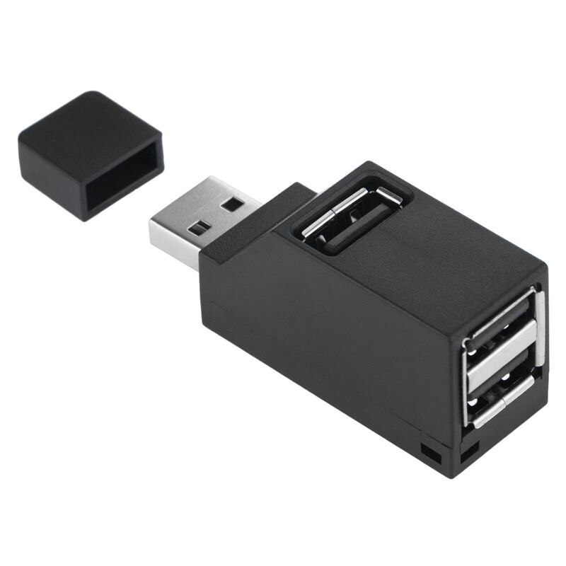 De alta velocidad 3 Port USB 2,0 expansión multipuerto, separador, concentrador de Escritorio PC portátil adaptador