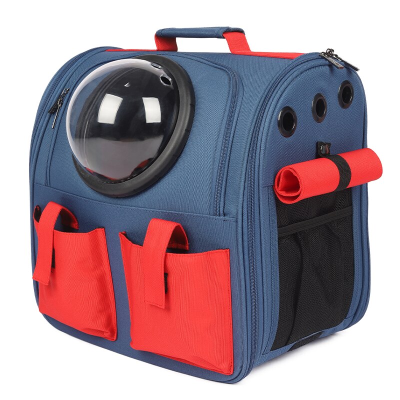 Astronauta okno nosidełko na zwierzaka designerski plecak oddychająca torba podróżna dla kota torba na ramię na zewnątrz dla małych psów koty niosące Supplie: E1