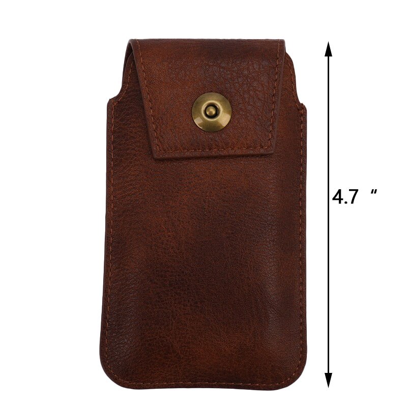 4.7-6.5 " striae heuptas voor mobiele telefoon universele tas draagbare zak voor iphone xs max hoesje heren zakelijke tassen