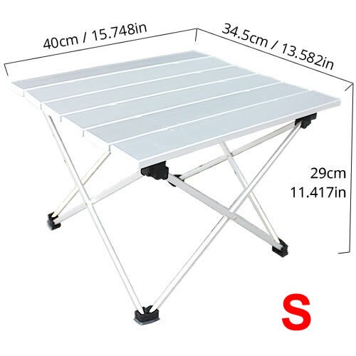 Lighten Up Camping table: 40x34.5x29cm