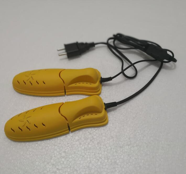 220V 10W amarillo estilo de Flexible secador de zapatos eléctrico para zapato de adultos calentador puede extender 0-3cm