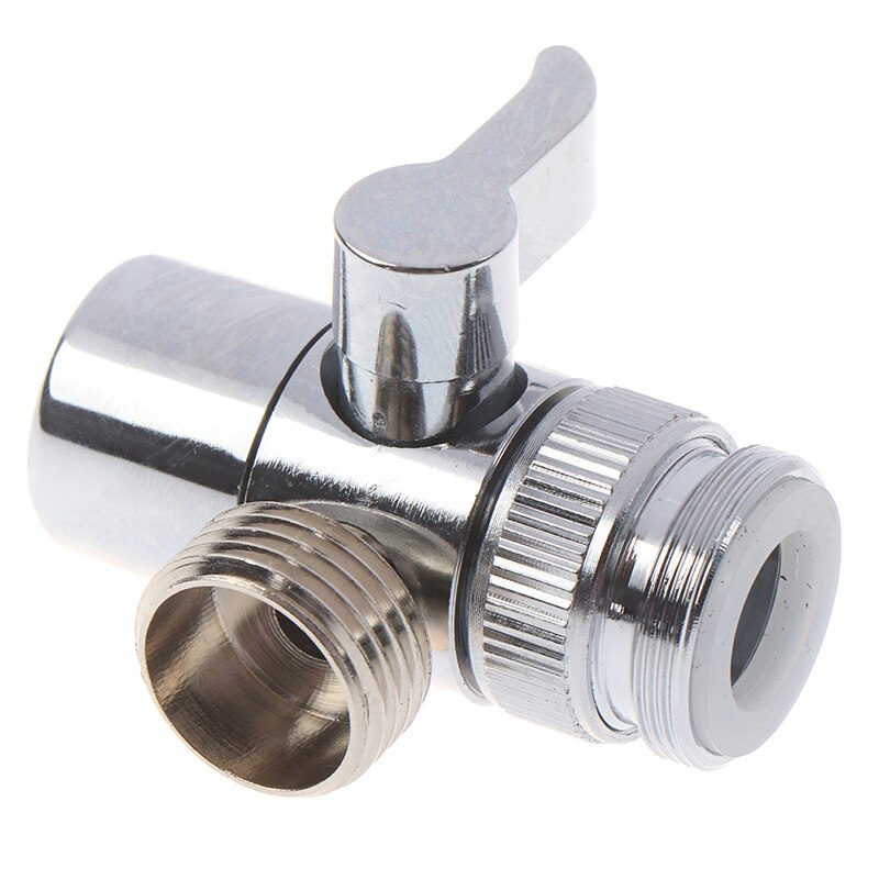 1PC Faucet Valve Diverter Sink Valve Water Tap Faucet Splitter Adapter Bathroom Fixture Faucet Replacement