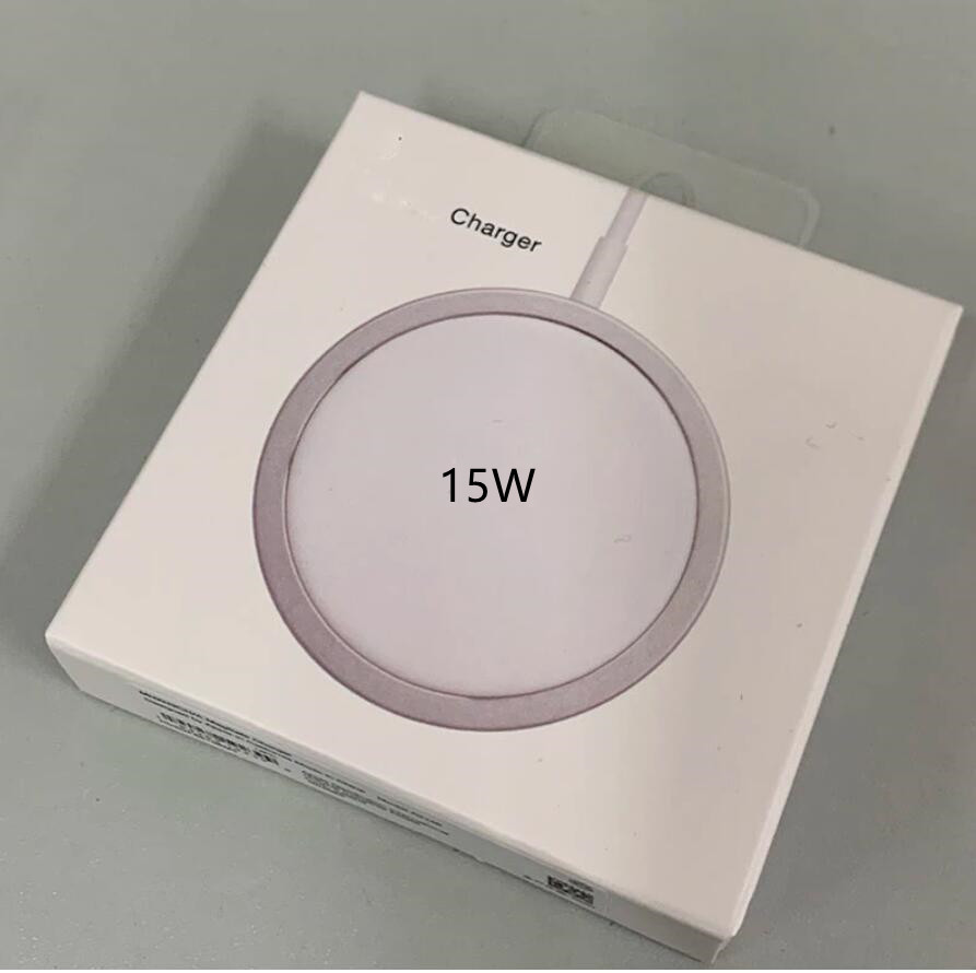 15w fast macsafe mag wireless charger magnetic charging pad for iphone 12 13 11 pro max 13mini mac safe station magsafe-charger