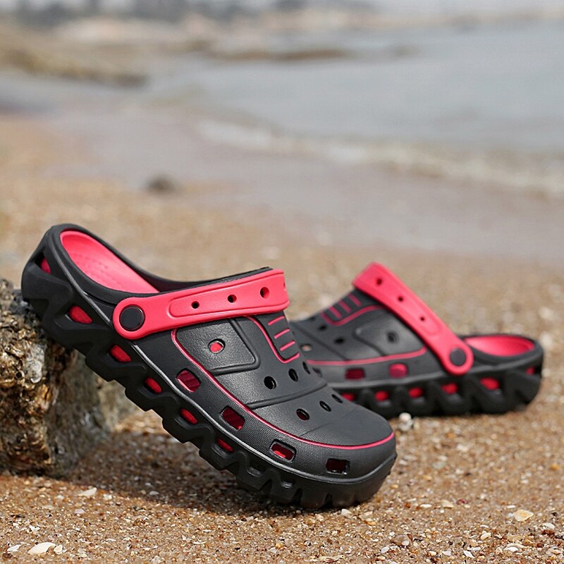 Originele Tuin Slippers Band Sneldrogend Water Schoenen Mannen Jelly Sport Zomer Strand Aqua Slipper Outdoor Sandalen Muilezels Schoenen
