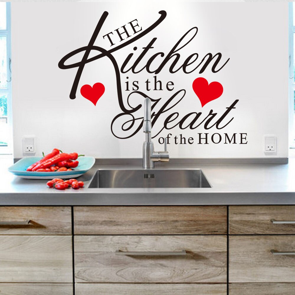 Genieten Van Uw Kok Tijd Keuken Regels Bon Appetit Quotes Muurstickers Voor Thuis Decoratie Waterdicht Muurschilderingen Diy Vinyl Decals