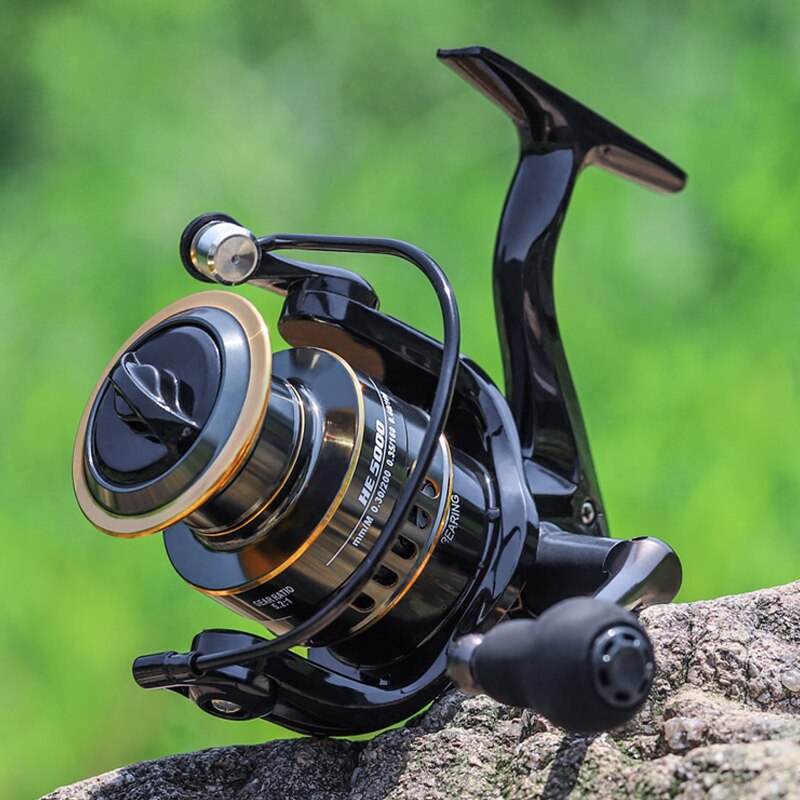 Fishing Reel Metal Fishing Rod Spool 10KG Maximum Load Spinning Reel Fishing Accessories Metal Gear Metal Spool Long Shot Spool