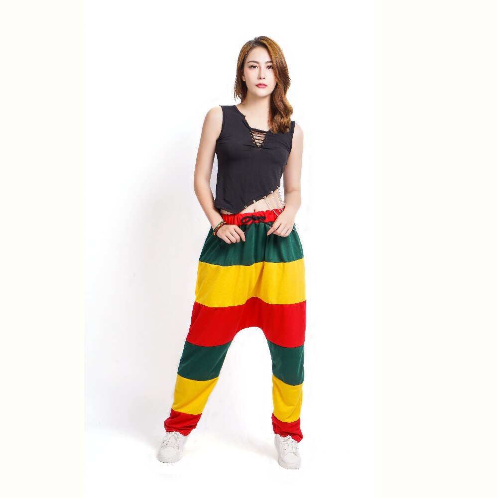 JL Sport Auténtico Capoeira Brasileño - Pantalones de artes marciales - Unisex/Niños (negro, Jamaicano, Temático Reggae