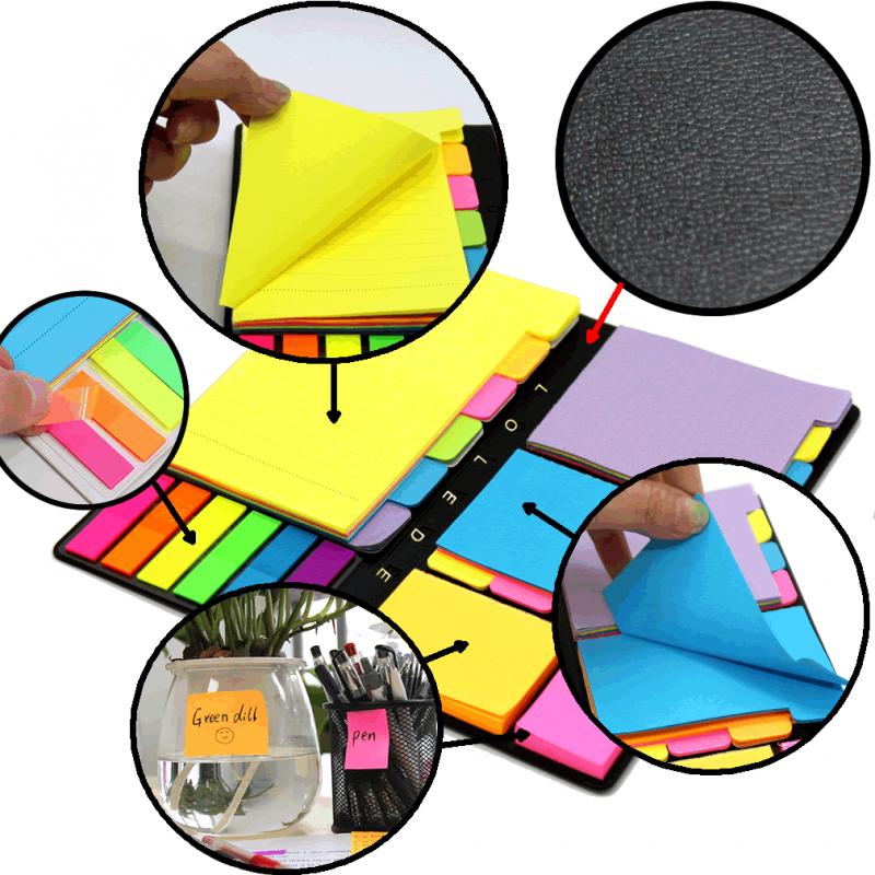 Reusable Notebook Mini Loose-leaf Paper Portable Notepad Diary Journal Office Kawaii School Supplies