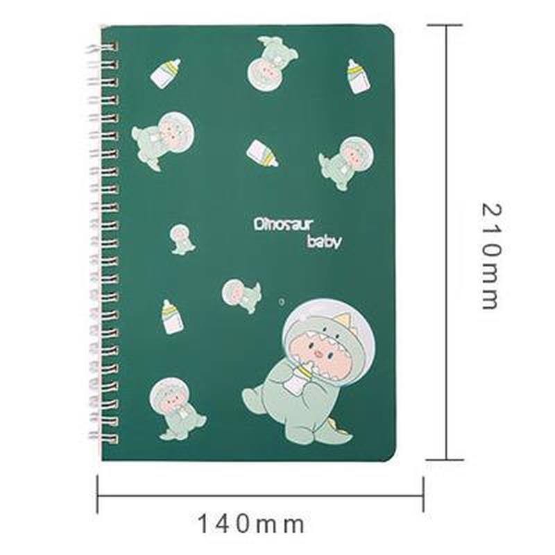 Sakura Notepad Student Stationery Notebook Novelty Cartoon Coil Notebook Cute Notebooks Random Learning Office Supplies