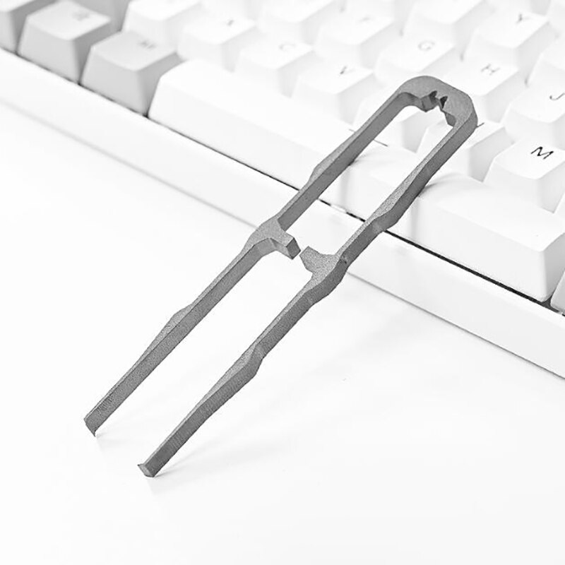 1 Pcs TC4 Titanium Alloy Mechanical Keyboard Switch Puller -plug Remover Steel Keyboard Key Keycap Puller Puller Remover Tool