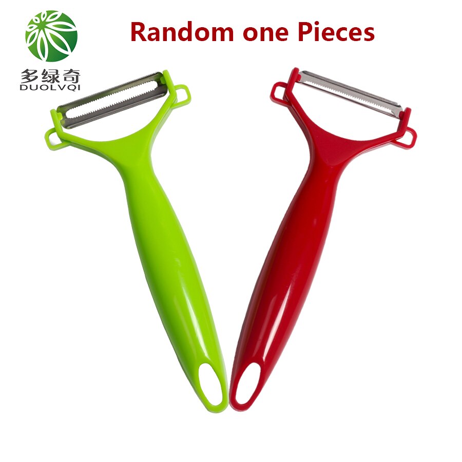 Manual Vegetable Cutter Slicer Round Mandoline Slicer Kitchen Tool Multi-functional Potato Cheese: 1 Peeler Random