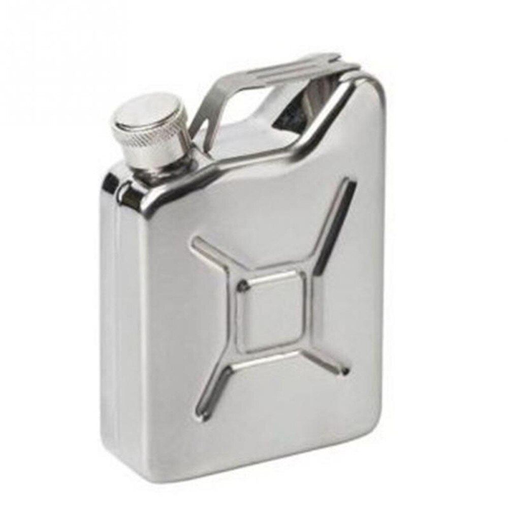 5oz Oil Can Liquor Whisky Flagon Portable Stainless Steel 304 Alcohol Can Hip Flask Alkohol Beer Whiskey Bottle