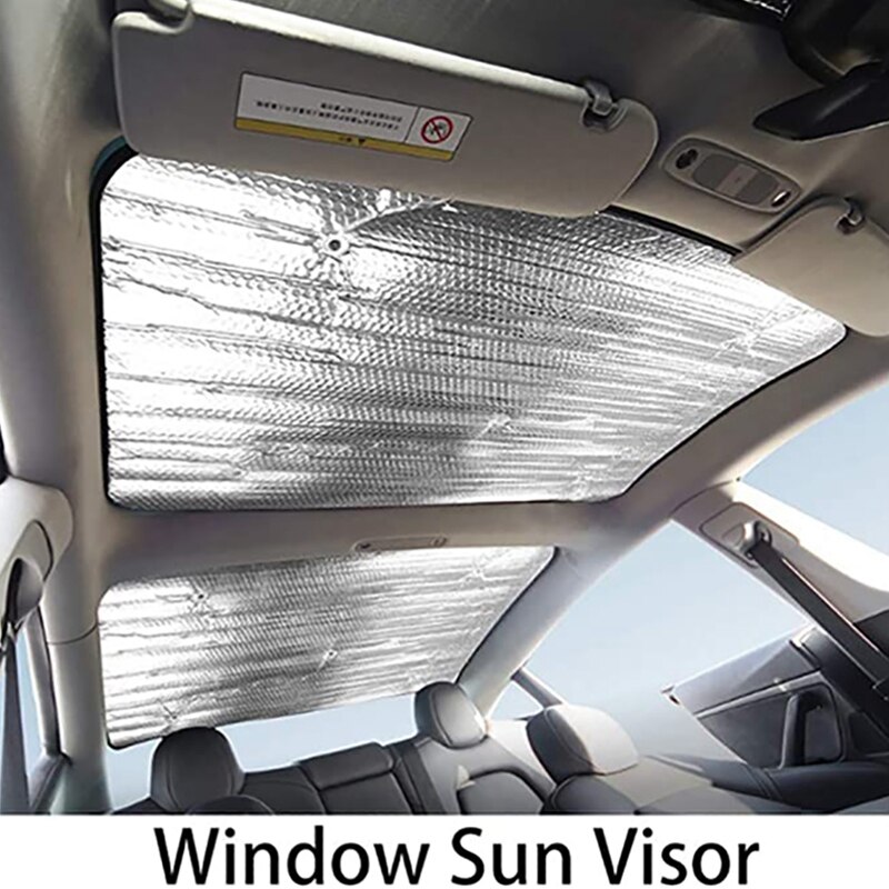 Car Windows Parasols Glass Roof Hood Roof Sun Protection Sunroof Rear Window Sun Protection for Tesla Model 3