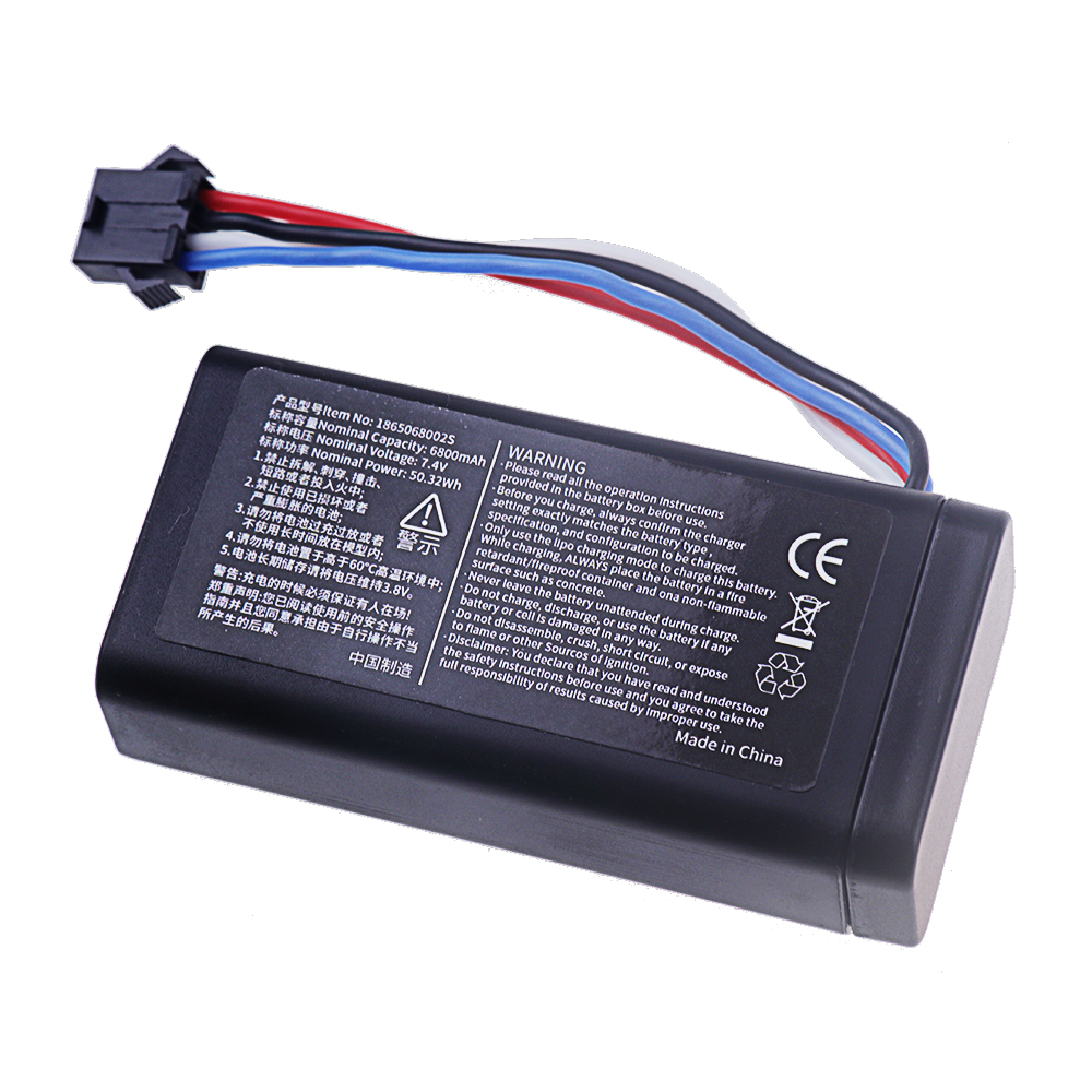 18650 7.4V 3500Mah/5000/6800mAh Li-ion battery SM4P plug/Charger for Udi007 Udi001 UDI002 UDI902 HJ806 960 961 RC racing boat