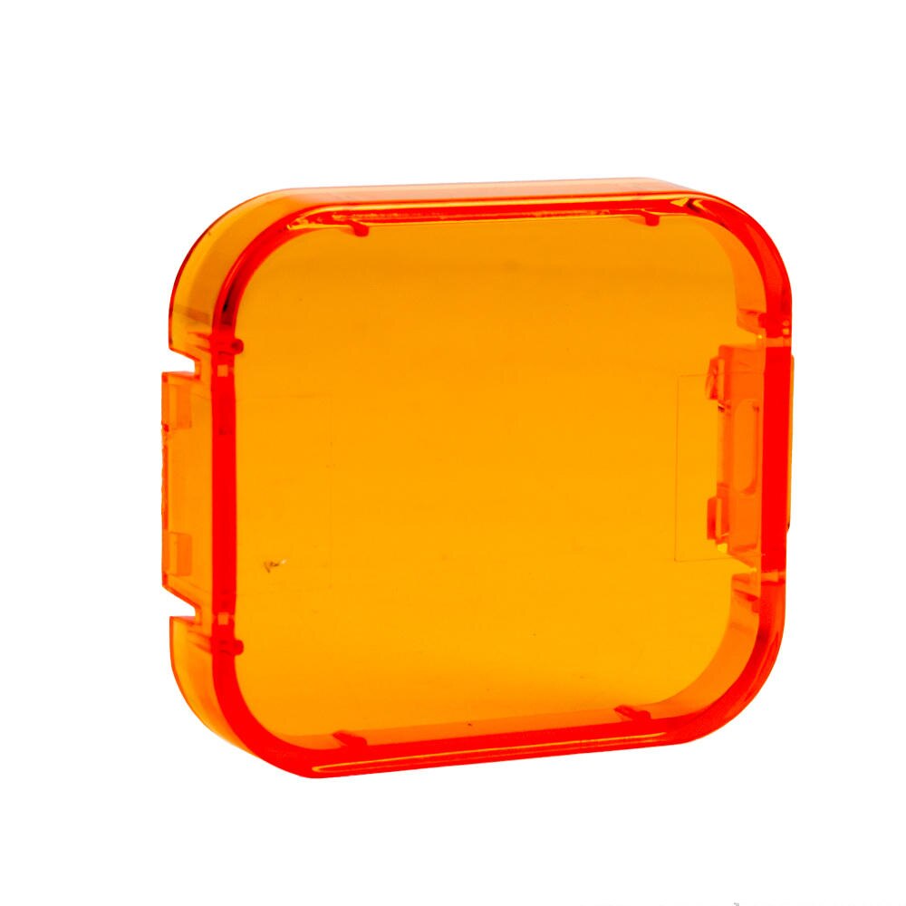 Filtro de buceo amarillo, rojo, Morado, Gris, Naranja y rosa, filtradores de buceo, Protector de lente para Go pro Hero 5, 6, 7, negro, nuevos accesorios para Gopro: Only One Orange