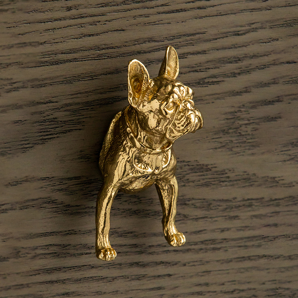 Lèvent de porte d'armoire en laiton doré, queue de chien, MELPulls, cuisine, Foy, table de chevet, décoration d'intérieur, boutons de commode, quincaillerie