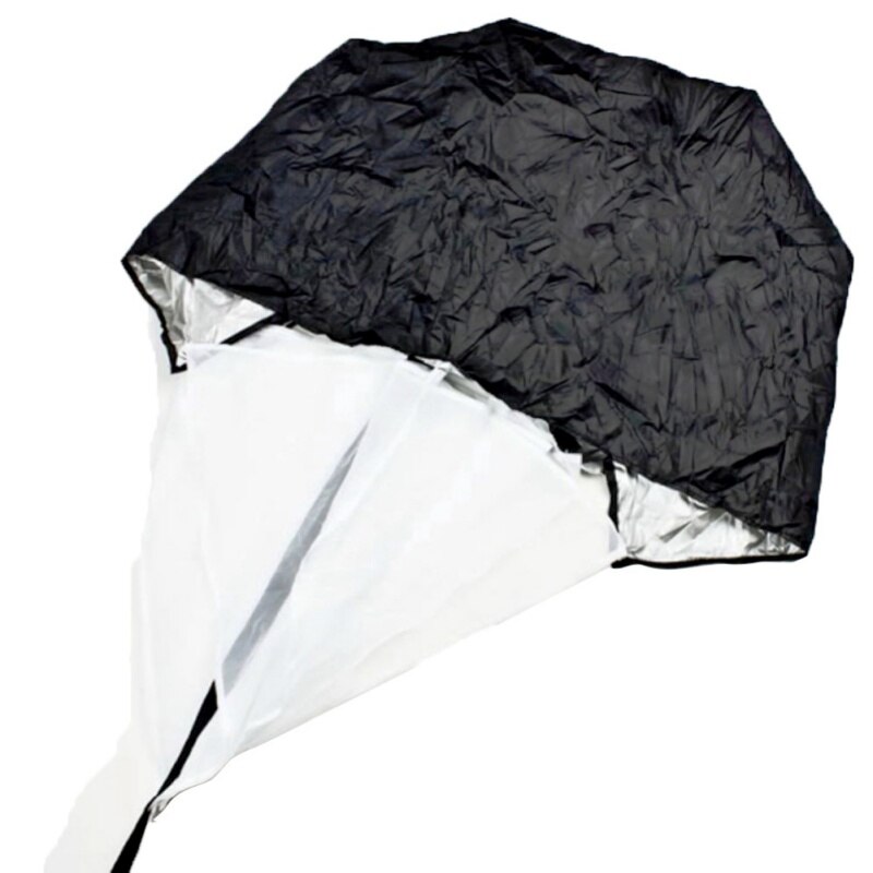 Black Newest Speed Resistance Training Parachute Running Chute Soccer Football Training Parachute Umbrella