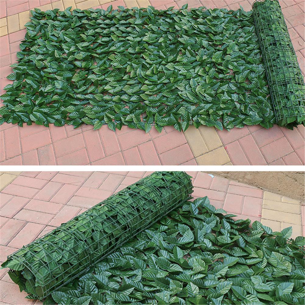 Artificial Leaf Privacy Fence Roll Wall Landscaping Fence Privacy Fence Screen Outdoor Garden Backyard Balcony Fence: Style 1