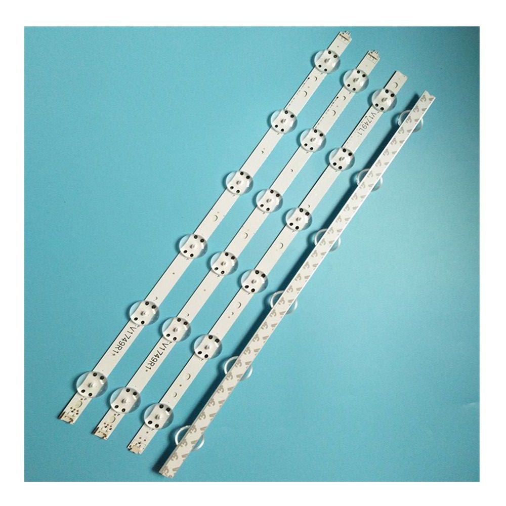 LED TV Illumination Part Replacement For LG 49LJ610V-TA 49LJ610V-ZA 49LJ610Y-TA LED Bar Backlight Strip Line Ruler V1749L1 2862A