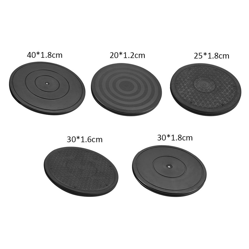 360 rotations roterande skivspelare praktisk halkfri keramikhjul diameter 20/25/30/40cm roterande platta
