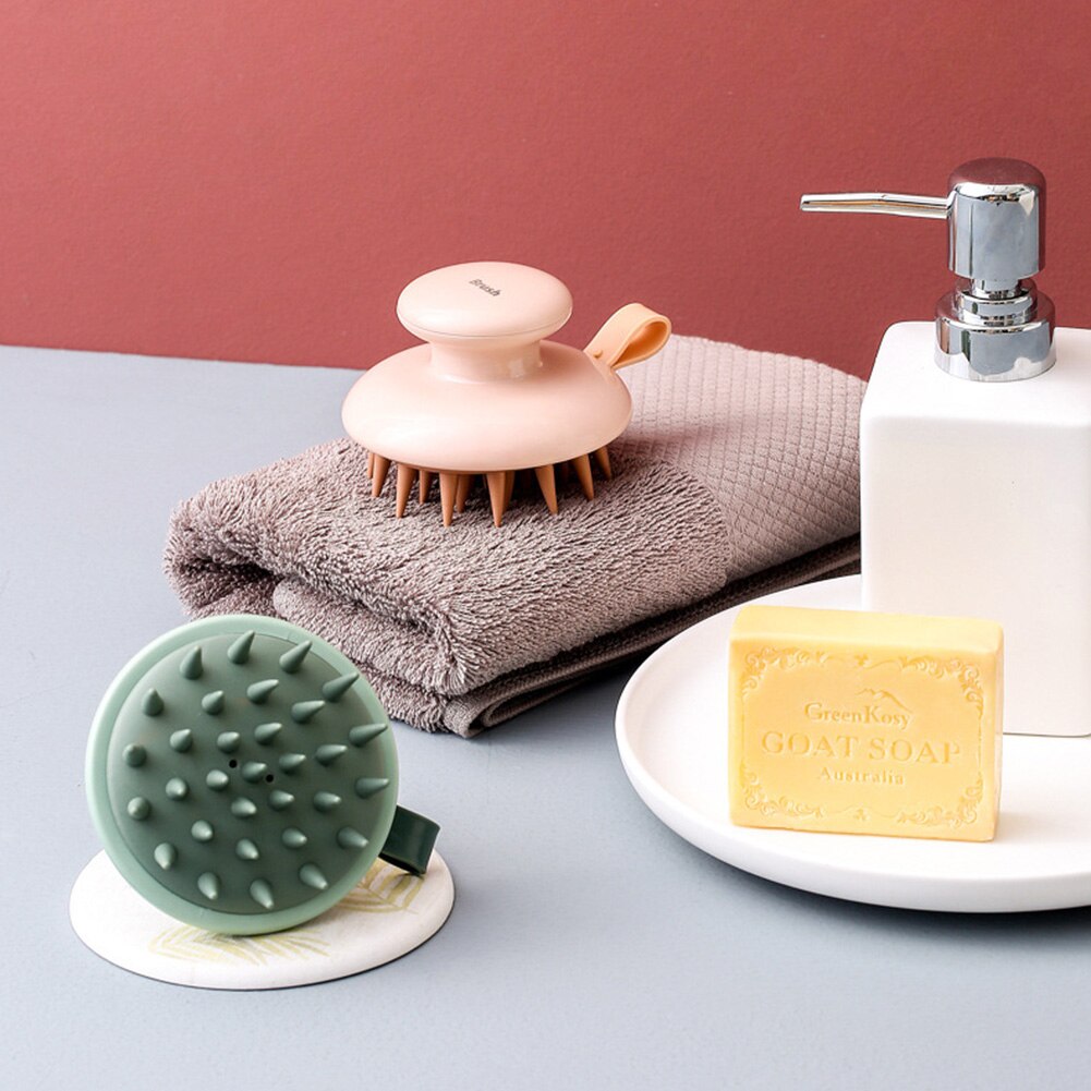 Shampoo Brush Handheld Scalp Meridian Massage Brush Shower Hair Comb Portable Shampoo Brush Hair Care Comb