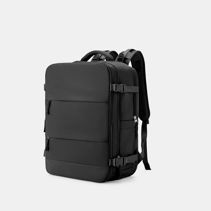 Mochila de viaje Buylor 40x25x20 para mujer, mochila para equipaje de cabina de avión, mochila para ordenador portátil de 14 pulgadas, mochila escolar informal: Negro