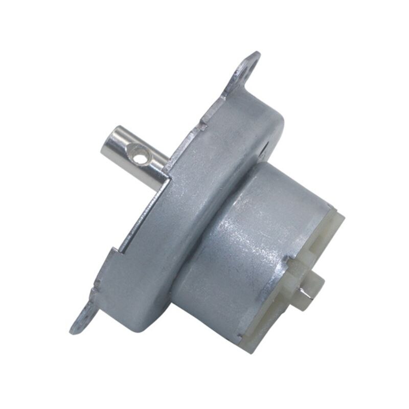DC 12V High Torque Metal Gear Speed Reduction Motor Display Frame Moving Fan BBQ Motor Head Accessories JS50T W0YD