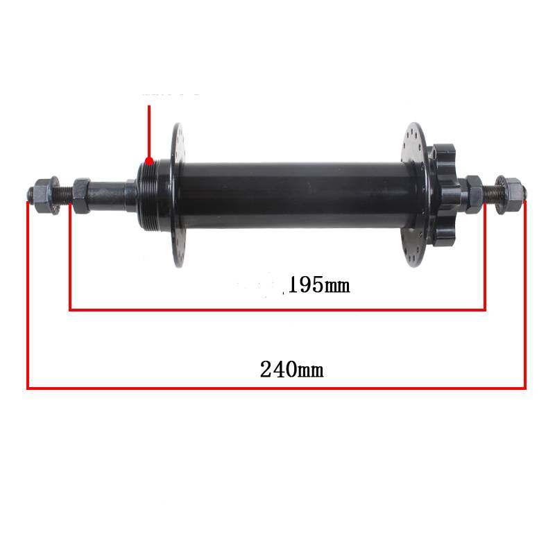 26/20er Fat Bike Hubs 36H F135 R190 Fat Tire Snow Bike Gyratory type Disc Bicycle Hub bicycle hubs bike parts