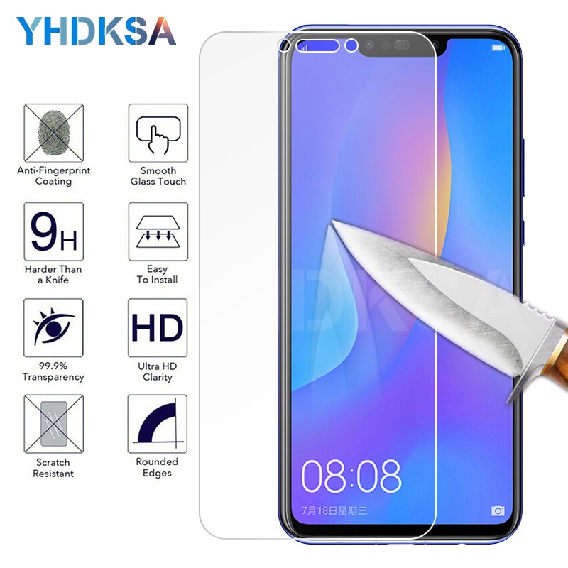 Vidrio Protector 9H para Huawei P30 Lite, Protector de pantalla templado para Huawei Mate 30 20 10 9 Lite Mate 10 Pro, película de seguridad de cristal