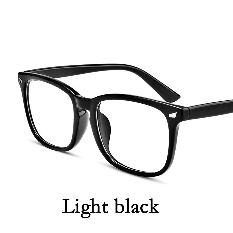 Anti blau licht brille gläser quadrat Computer brille schlicht gläser voll rahmen gläser für männer und frauen strahlung schutz: Freier Raum