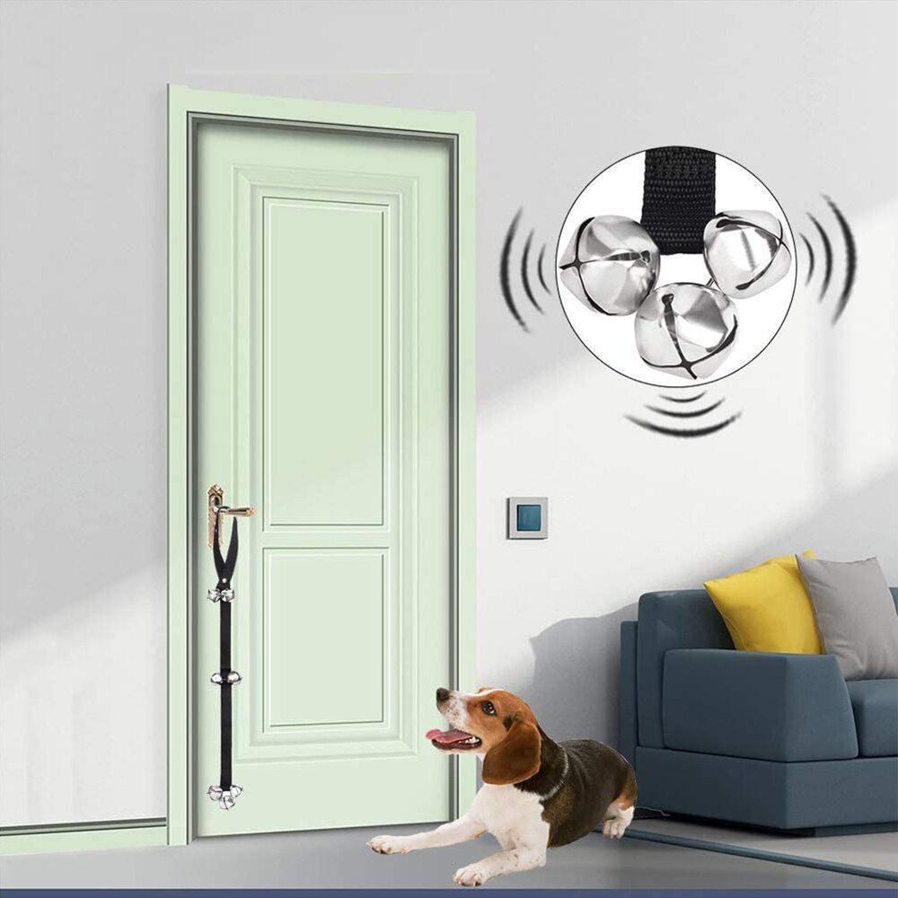 Timbre de perro Universal para entrenamiento canino, accesorios de timbre de perro para entrenamiento canino, timbre de puerta, herramienta para mascotas