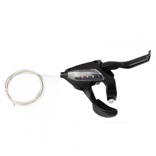 Useful Gear Shifter Black Shifter Sensitive Brake Sensitive Derailleur Bike Brake: 7 Speed Right