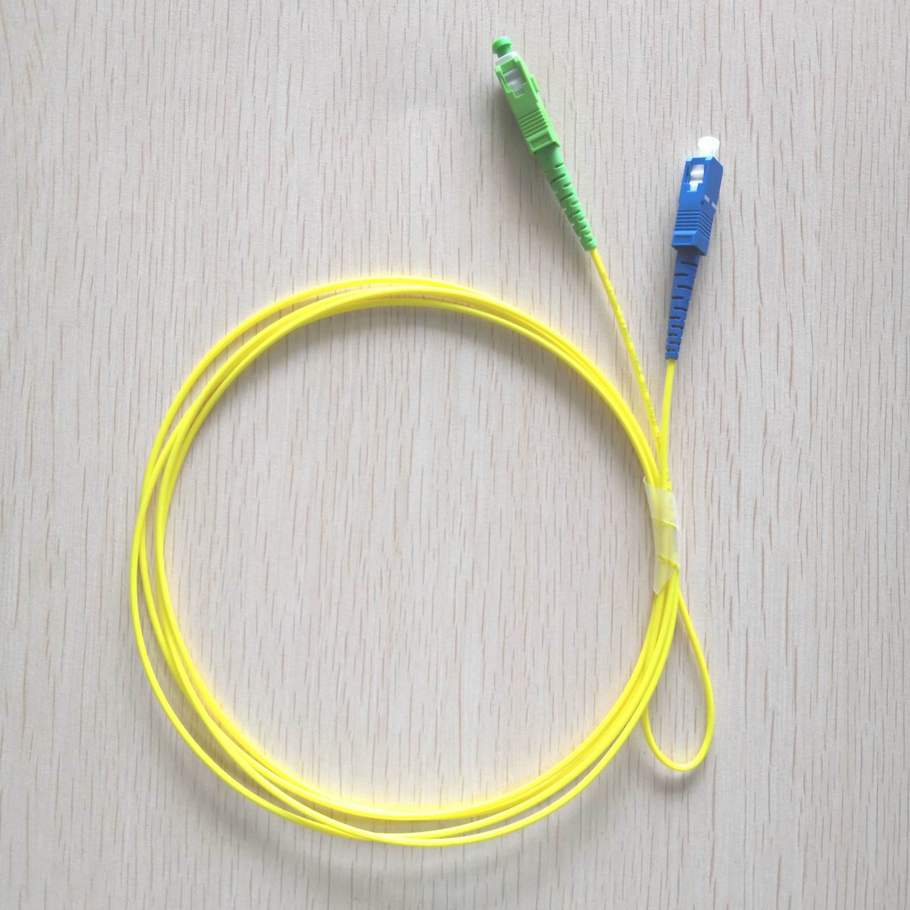 10PCS/box SC APC-SC UPC Simplex SM LSZH Optic Patch Cord Cable 3.0mm SC/APC-SC/UPC FTTH fiber optic jumper