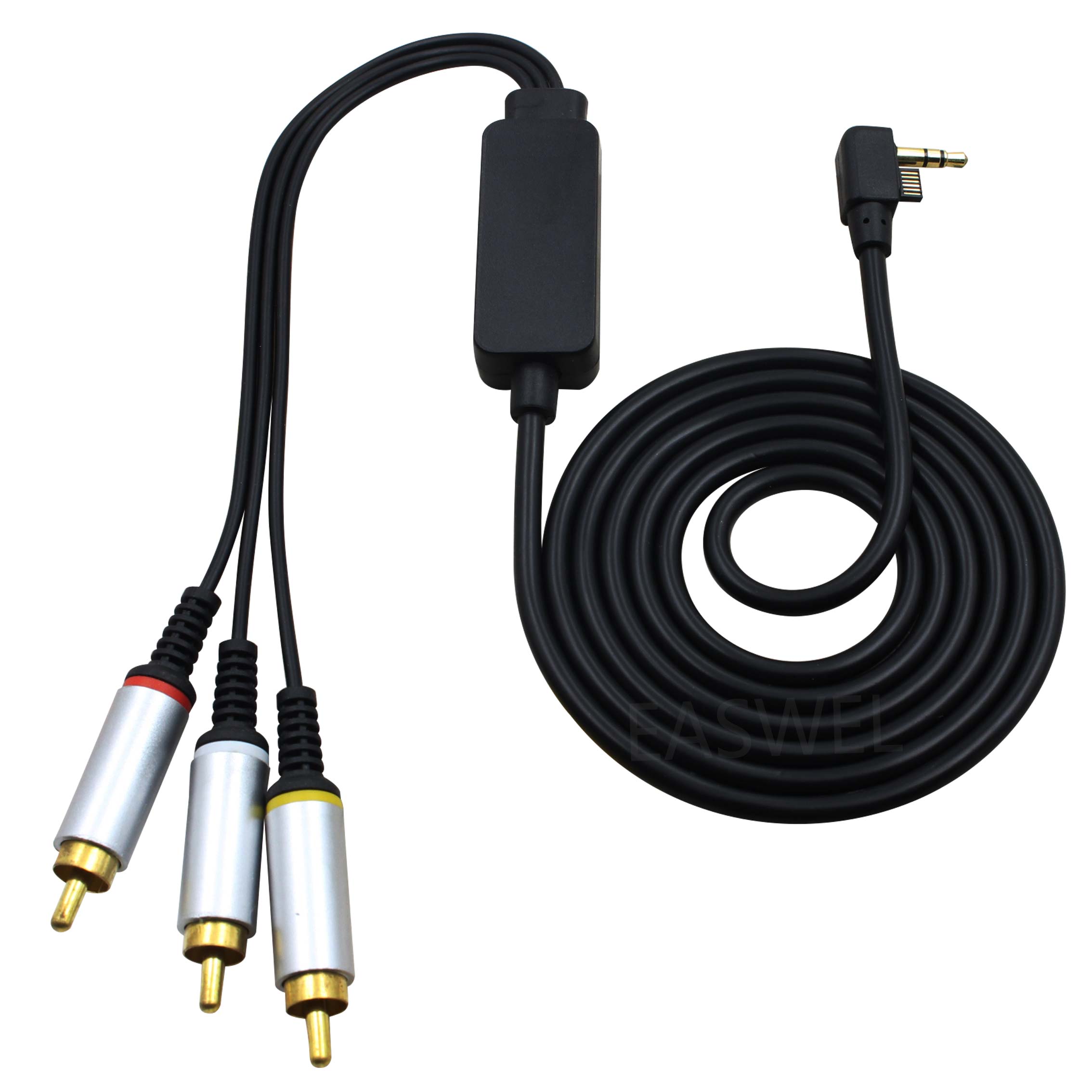 AV TV Video Adapter Component Cable for PSP 2000 3000 RCA Composite AV Cable