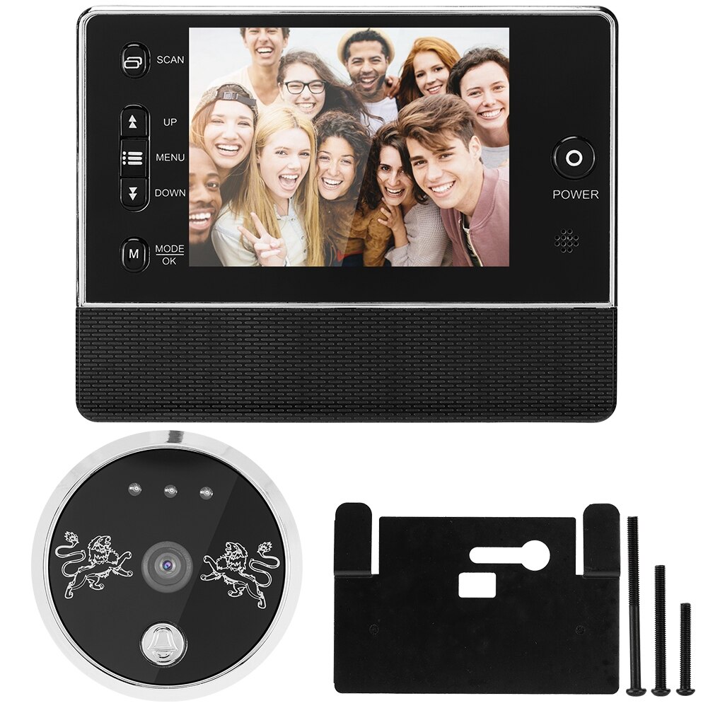 3.5 inch TFT Draadloze Visuele Deurbel Intercom Video Deurbel Interphone Home Security deurbel camera