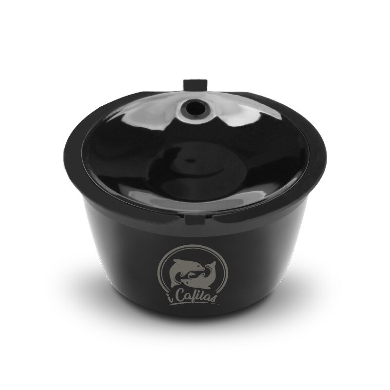 El tipo es conveniente para el relleno de la circulación de la cápsula del café de Dolce gusto, compatible con el filtro del multi-Interés de Nestlé c: 1PCS BLACK