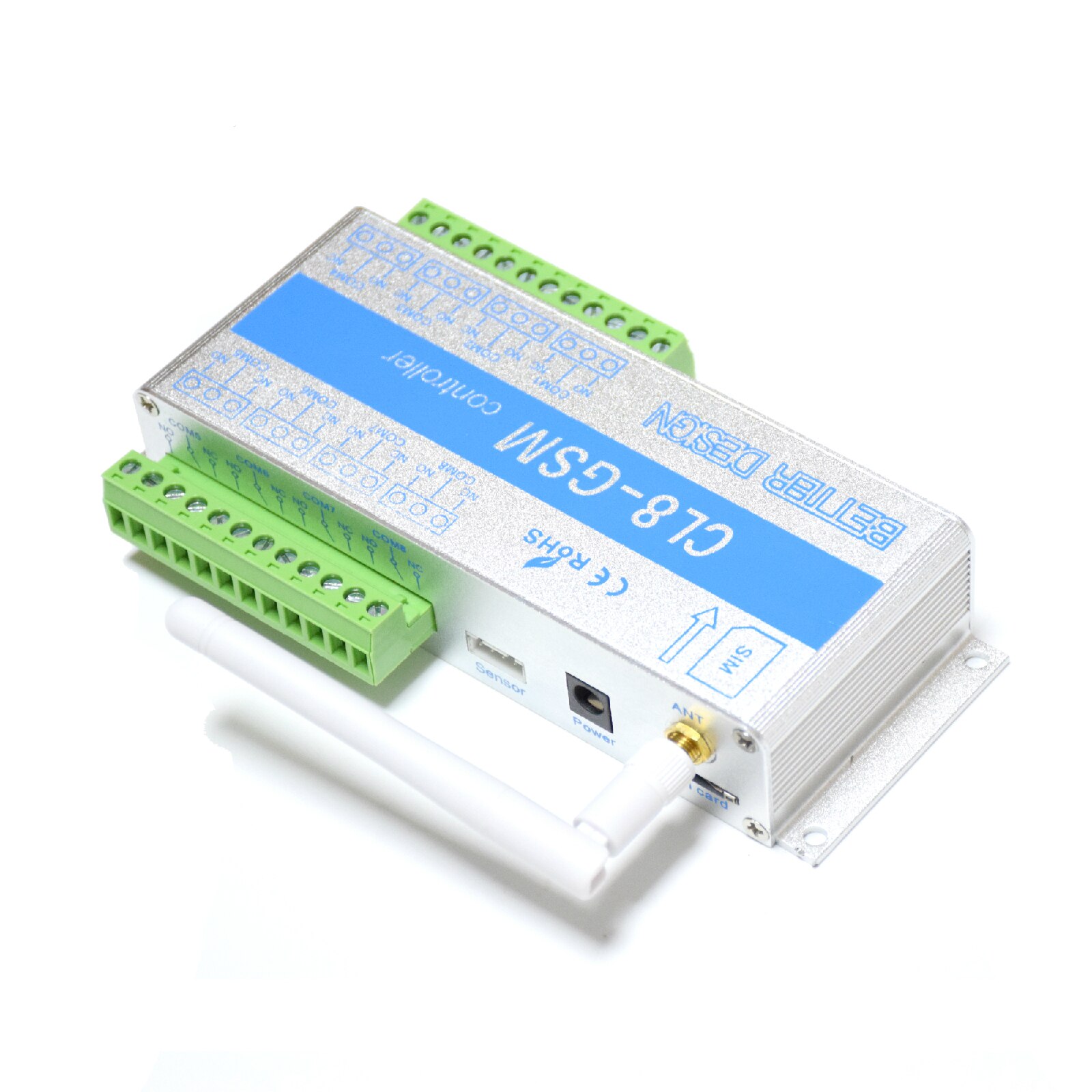 Anpwoo 8 Kanaals Relais CL8-GSM Sms Gsm App Remote Controller Wireless On/Off Schakelaar Voor Gate Deuropener Operator