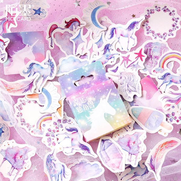 Étiquettes autocollantes vue japonaise, ensemble de 45 pièces/boîte, papeterie décorative, Scrapbooking, étiquette autocollante pour Album journal intime, DIY bricolage: vert clair