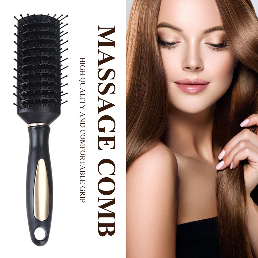 Peines de peluquería antiestáticos peine masajeador para el cabello de cuero cabelludo 3 tipos de salón mango antiestático cepillo de pelo herramientas de estilismo