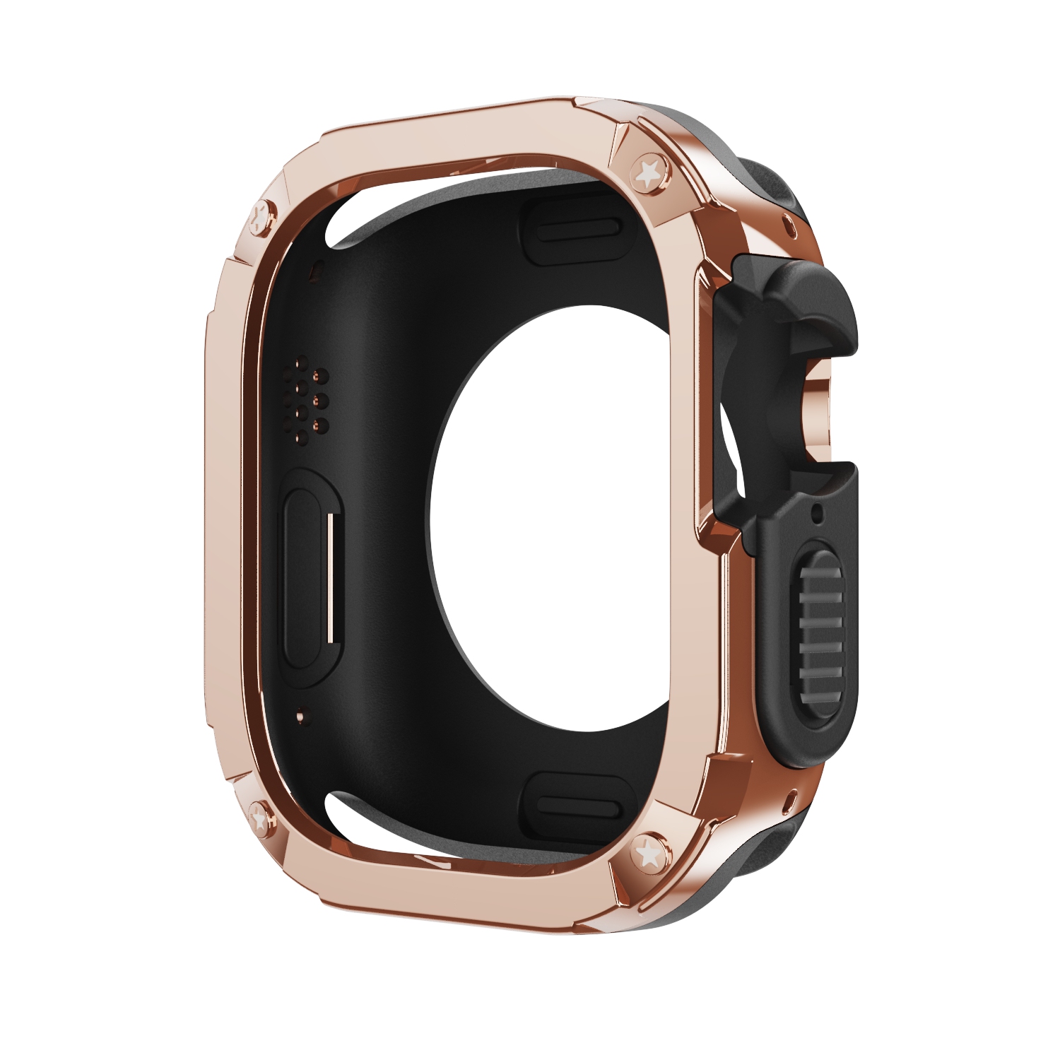 2 In 1 Hoesje Voor Apple Watch Cover 38 42Mm 49Mm 41Mm 45Mm 40Mm 44Mm Schokbestendig Beschermer Bumper Case Voor Iwatch Ultra 9 8 7 6 5 4: RED / 4-6.9 Inches