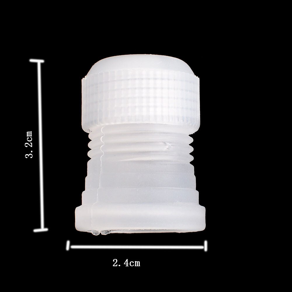 Petits coupleurs de pâtisserie en plastique | Raccords de tuyauterie, petit coupleur de pâtisserie, cuisson gâteaux décoration sacs de pâtisserie glacés, pointes buses outils d'adaptateur 10 pièces