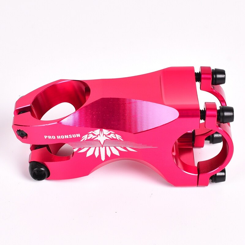 CNC Bicycle stem 7 colors 1-1/8 MTB road Cycling Kids' Bikes Fixed gear bike Bicycle stem 25.4 X 28.6 X 60mm Handlebar Stem 100g: pink