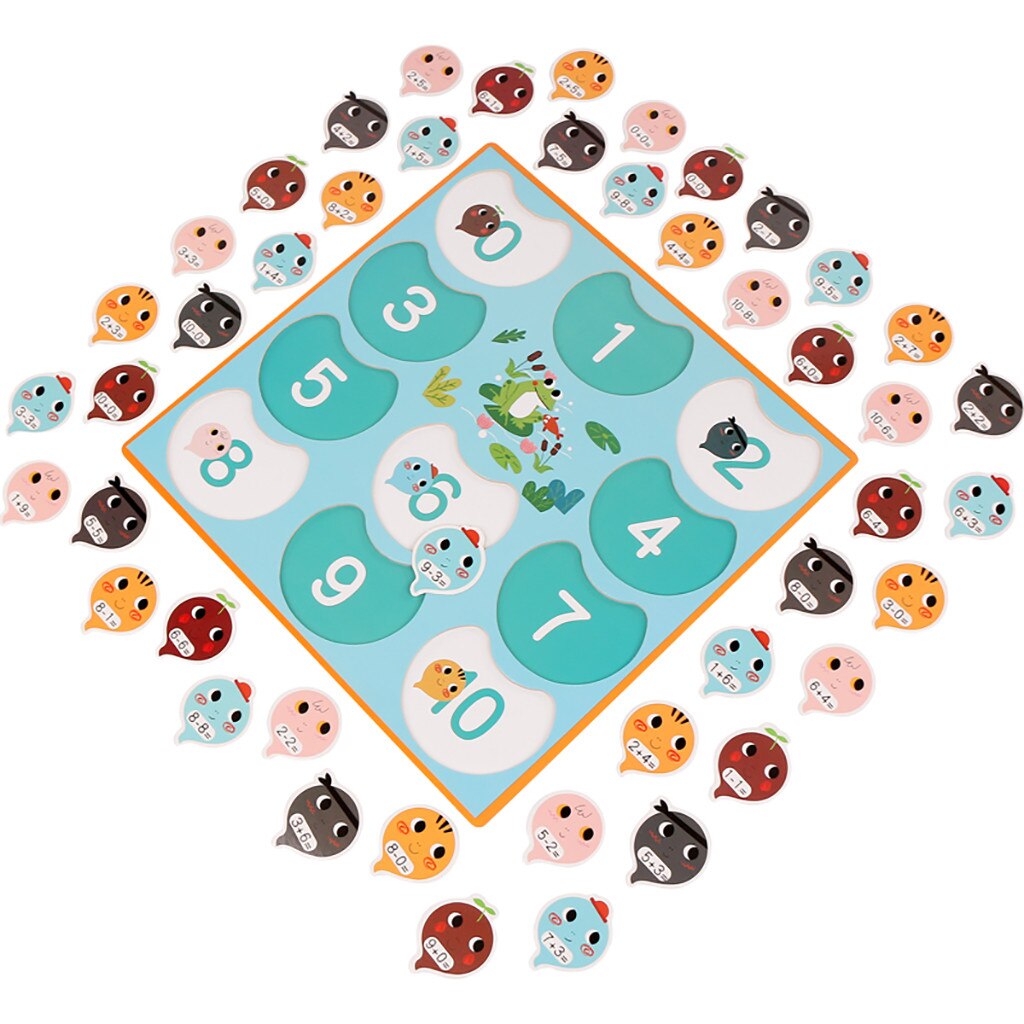 Kinderen Speelgoed Puzzel Optellen En Aftrekken Wiskunde Vroege Onderwijs Spelletjes Speelgoed