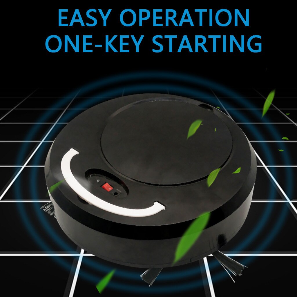 3-in-1 Multifunctional Auto Smart Robot Floor Cleaner Rechargeable Sweeping Vacuum Cleaner Strong Suction Home Clean